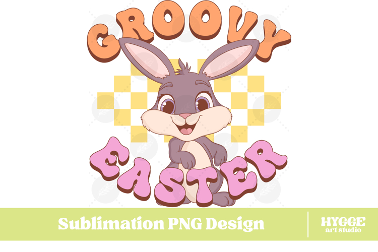 Easter Bunny Sublimation DTF Chick Farm Hip Hop Spring Joy