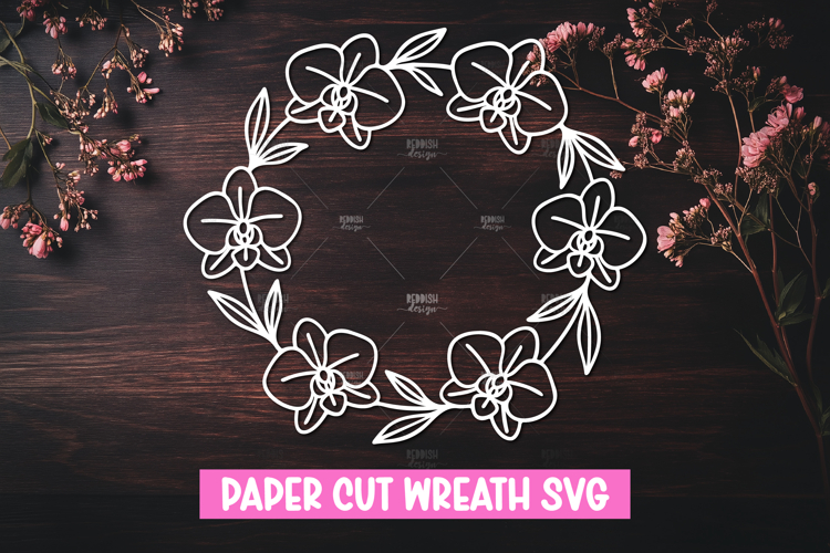 Floral Wreath Svg Image 5