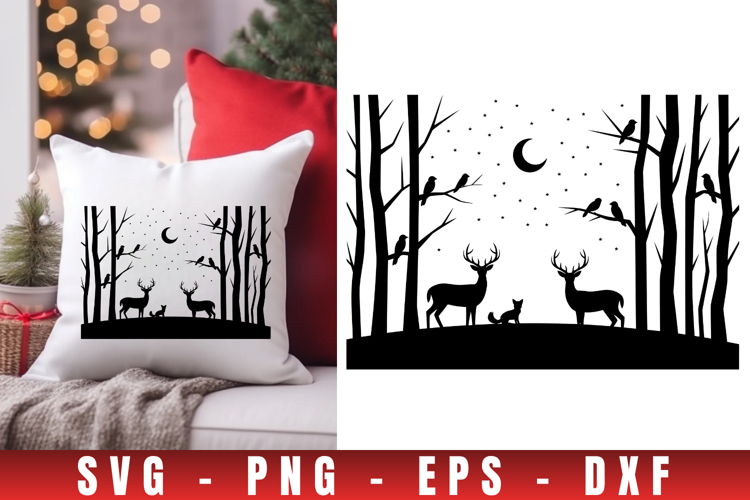 Merry Christmas Tree Svg