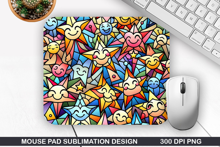 Mouse Pad Sublimation, Christmas Mouse Pad PNG Design