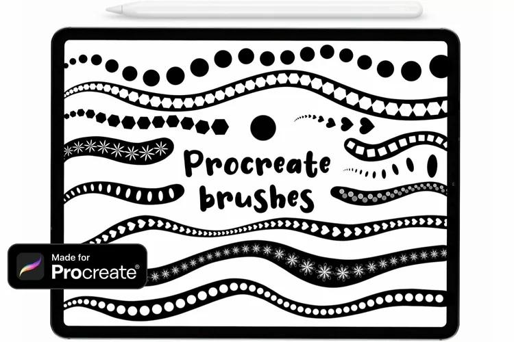 Procreate brushes, Procreate drawing brushes, Procreate