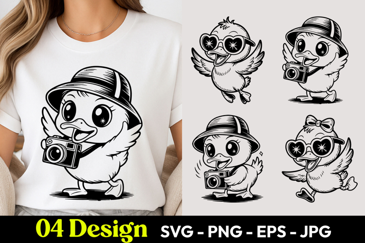 Photographer Chick SVG PNG