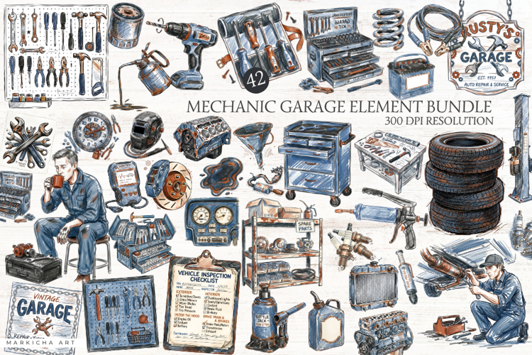 Mechanic Clipart Image 16