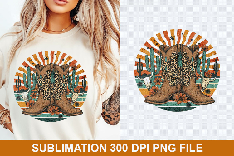 Halloween Boots Sublimation - Halloween PNG Design
