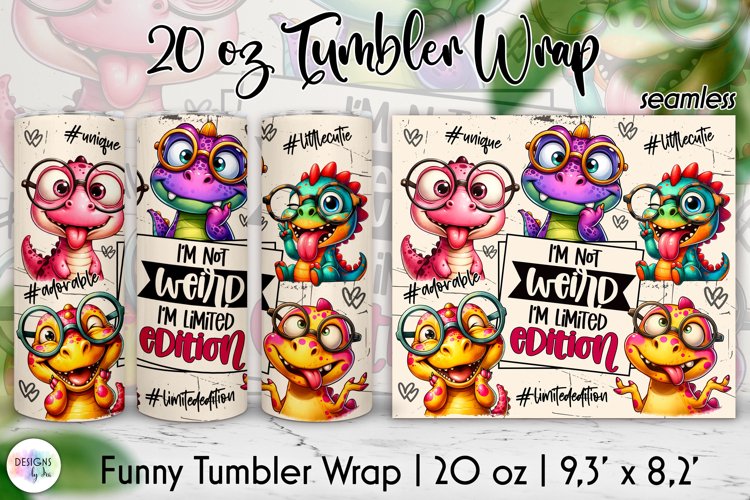 20 Oz Sublimation Tumbler Wrap Image 20