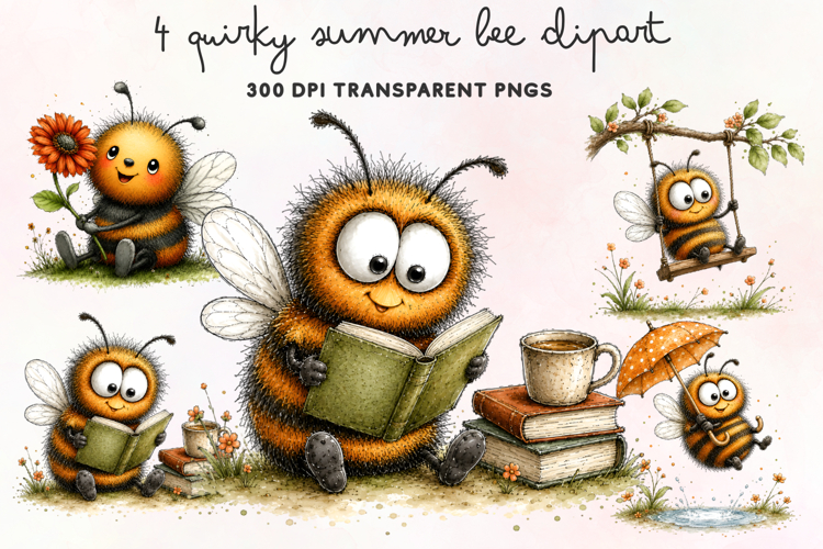 Bee Clipart Image 6