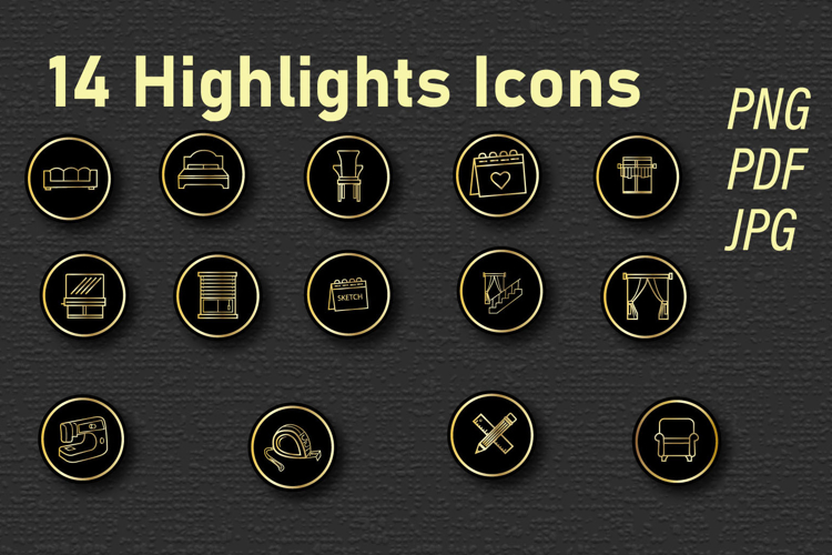 14 Highlights Icons
