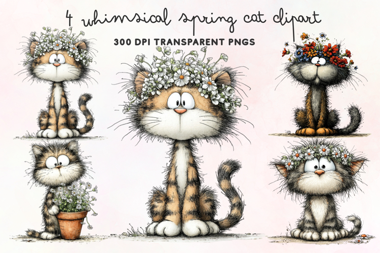 Cute Cat Clipart  Image 8