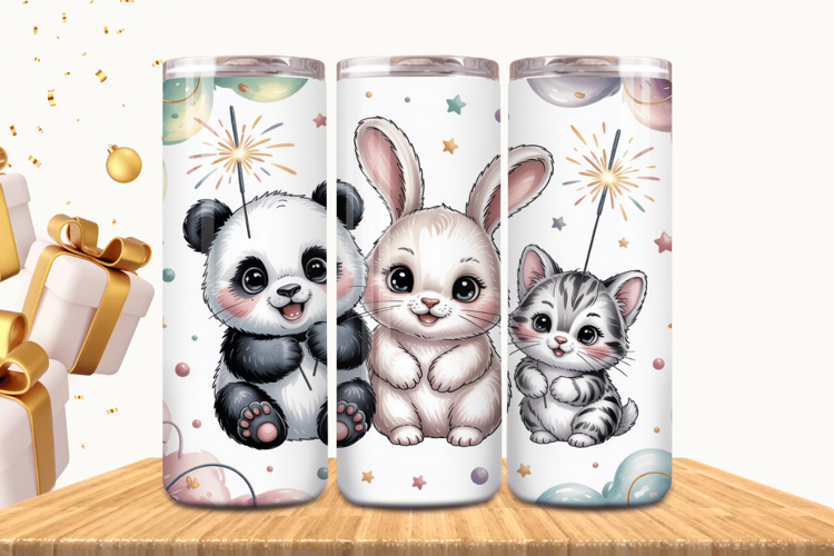 20 Oz Sublimation Tumbler Wrap Image 16
