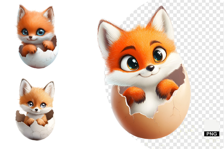 Autumn Fox Clipart