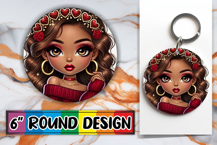 Joyful Circle Designs Sublimation PNG, Love Girl