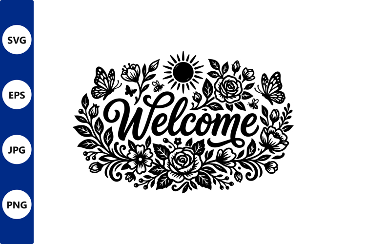 Floral Vector Image 16