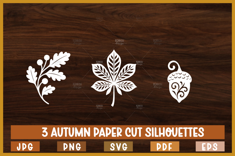Autumn Leaves Clipart Image 20