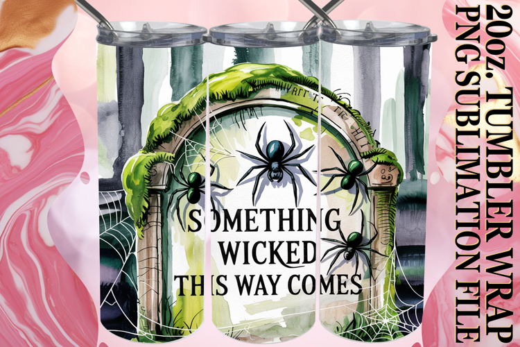 Halloween Tumbler Wrap Image 8