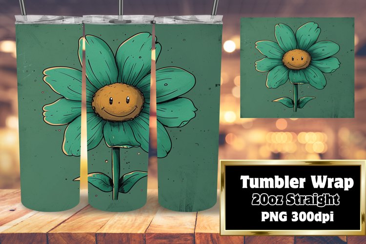 Whimsical Blossom Bliss: 20oz Tumbler Wraps