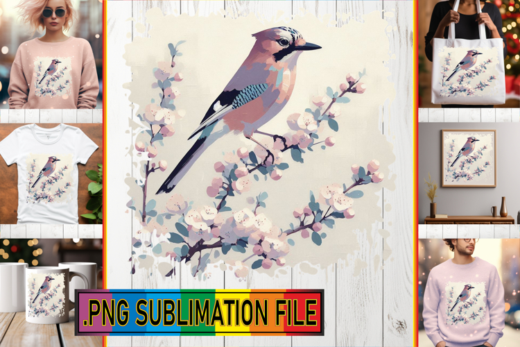Fun Tote Bag Gift Ideas PNG, Birds