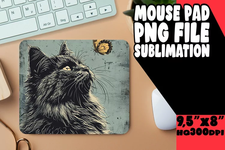 Sweet Kitty Mouse Mat