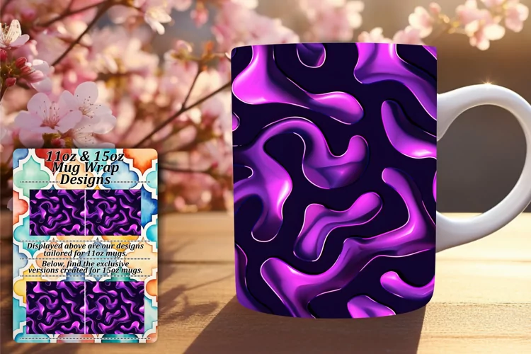 Neon Elegance 11oz/15oz Mug Aesthetics