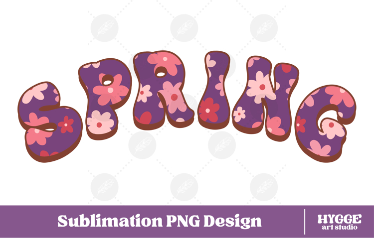 Floral Spring Png Retro Flowers Sublimation Daisy Daisies