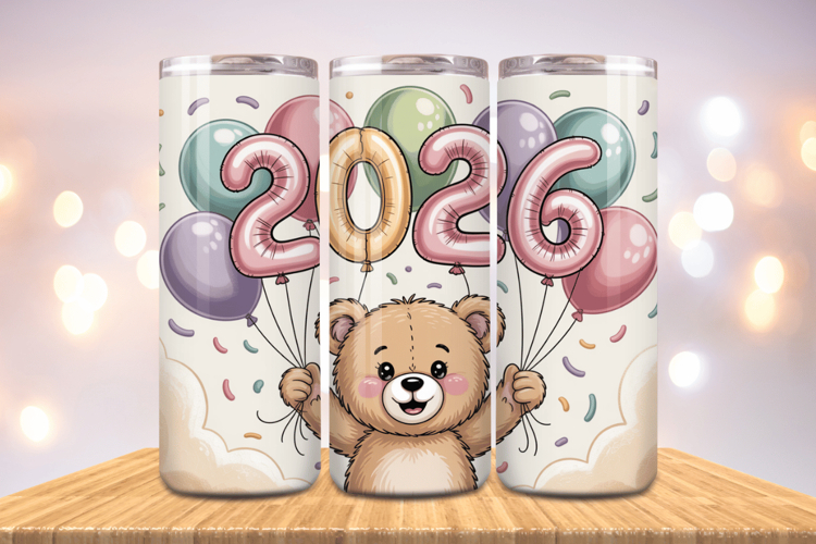 20 Oz Sublimation Tumbler Wrap Image 17