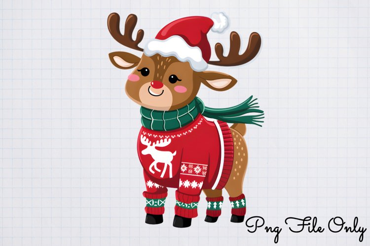 Boho Christmas Clipart Image 4