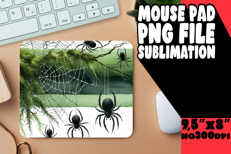 CHEERFUL MOUSE MAT PLAYFUL DESIGN, Halloween