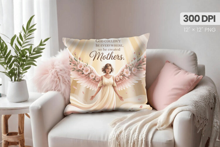 Inspirational Quotes Pillow PNG Motivational PNG Sublimation example image 1