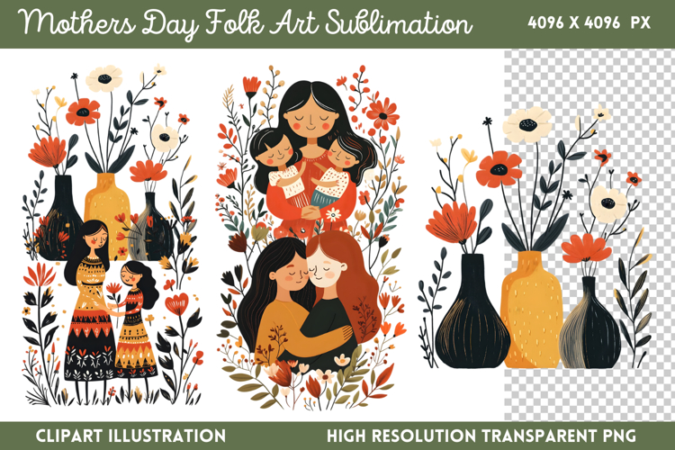 Mother's Day Sublimation Designs Image 22