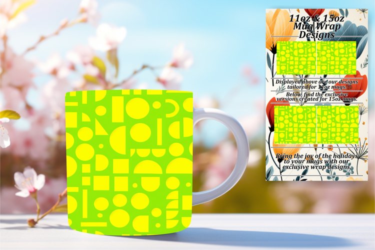 Neon Harmony 11oz/15oz Mug Creations example image 1
