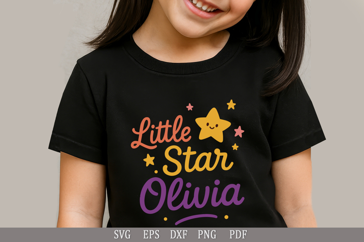 Personalized Name Design for Kids Apparel and Gifts SVG PNG