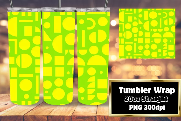 Neon Elegance 20oz Tumbler Aesthetics
