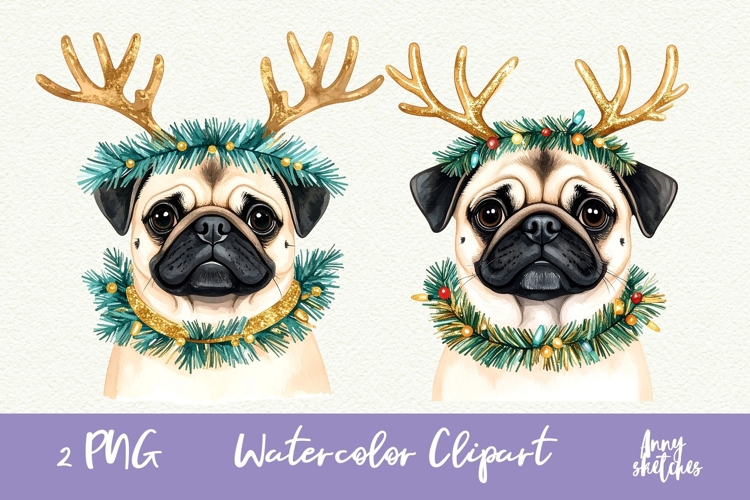 Pug Illustration Image 6