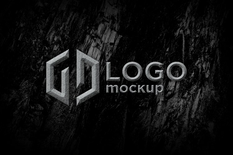 Stone Logo Mockup Template example image 1