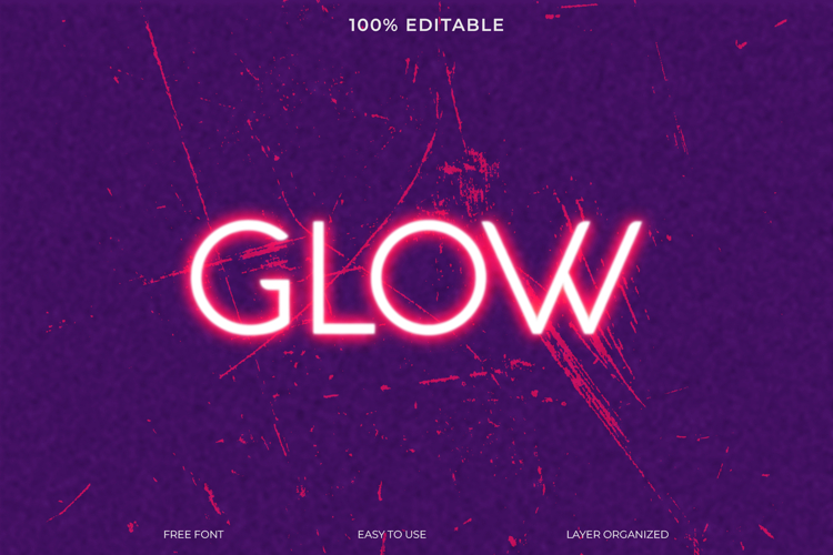 Neon Text Effect Image 23