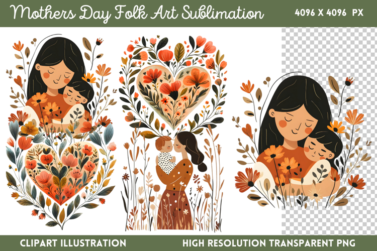 Mother's Day Sublimation Designs Image 18