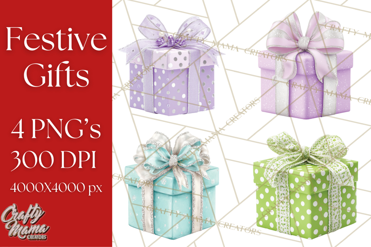 Christmas Gifts Png Image 5