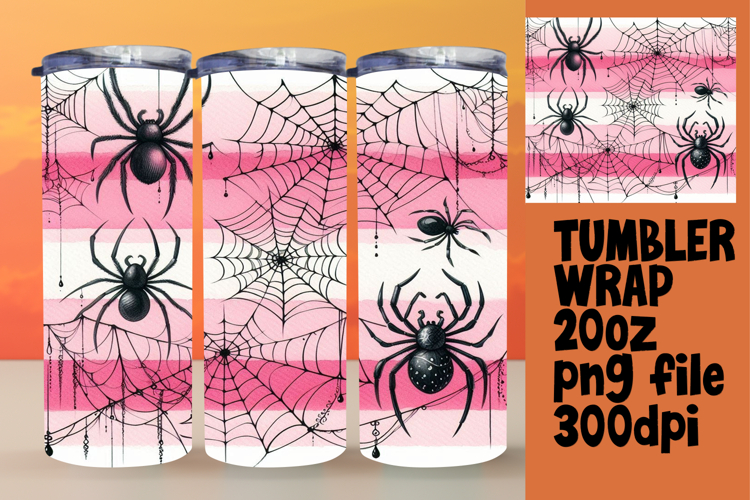 VIBRANT Design for 20oz Tumbler , Halloween