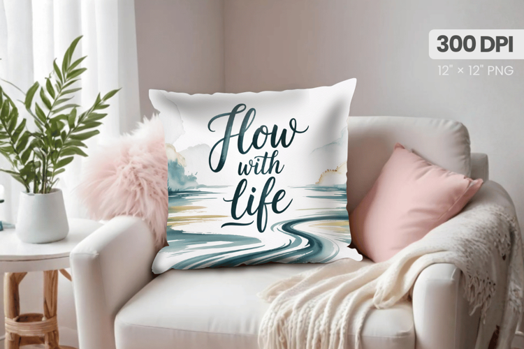 Inspirational Quotes Pillow PNG Motivational PNG Sublimation