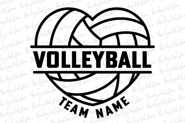 Volleyball Silhouette Image 16