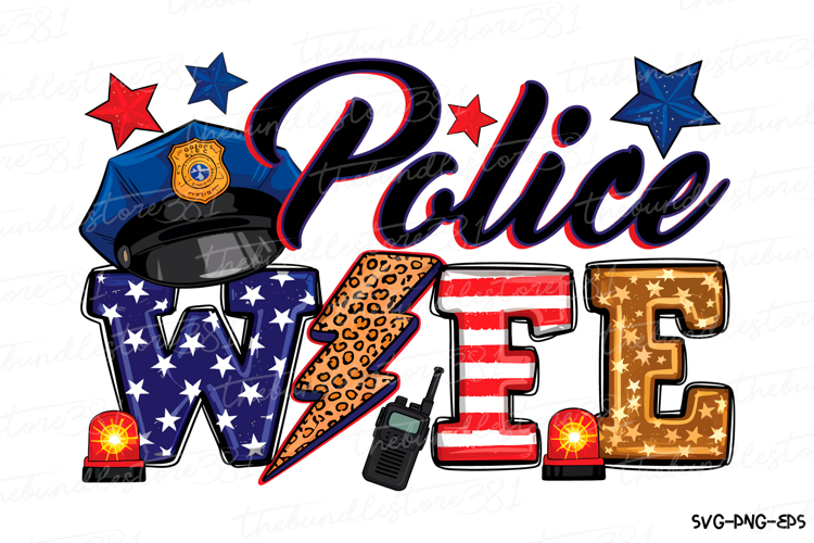 American Police Wife Svg | 4th of July Svg | Svg Cut File