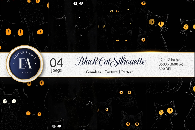 Cat Silhouettes Image 6