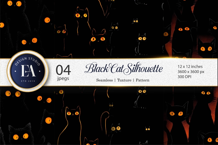 Cat Silhouettes Image 2