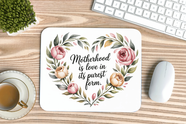 Inspirational Quotes Mouse Pad, Motivational PNG Sublimation