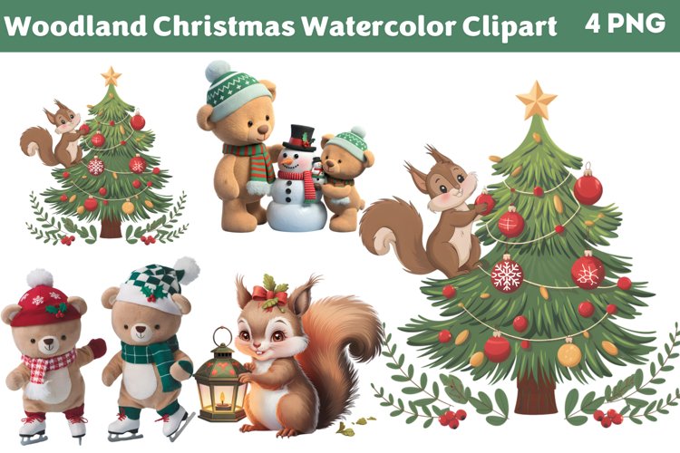 Boho Christmas Clipart Image 16