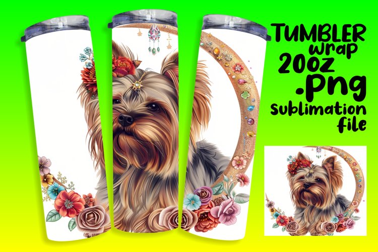 Sublime Sublimation: Dog Lovers Tumbler 20oz