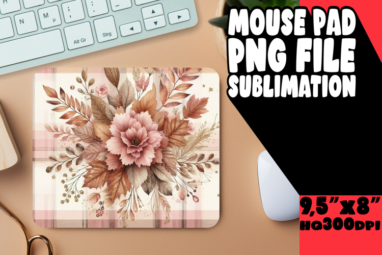 Sweet Mouse Pad Ideas for Gifts, Autumn Flower