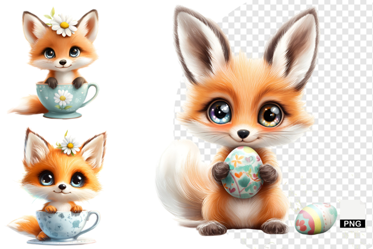 Autumn Fox Clipart