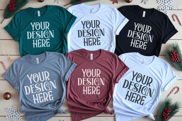 T-Shirt Mockups PNG Image 7