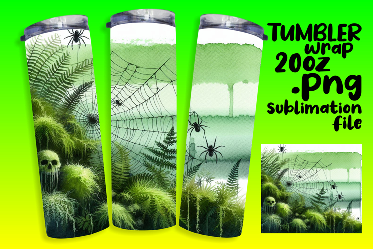 Creative 20oz Artwork for Sublimation , Halloween