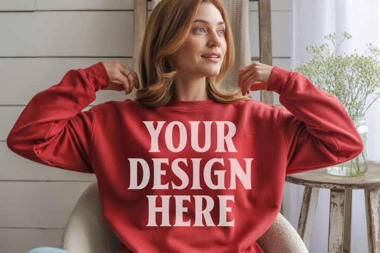 Sweatsuit Mockup Image 21